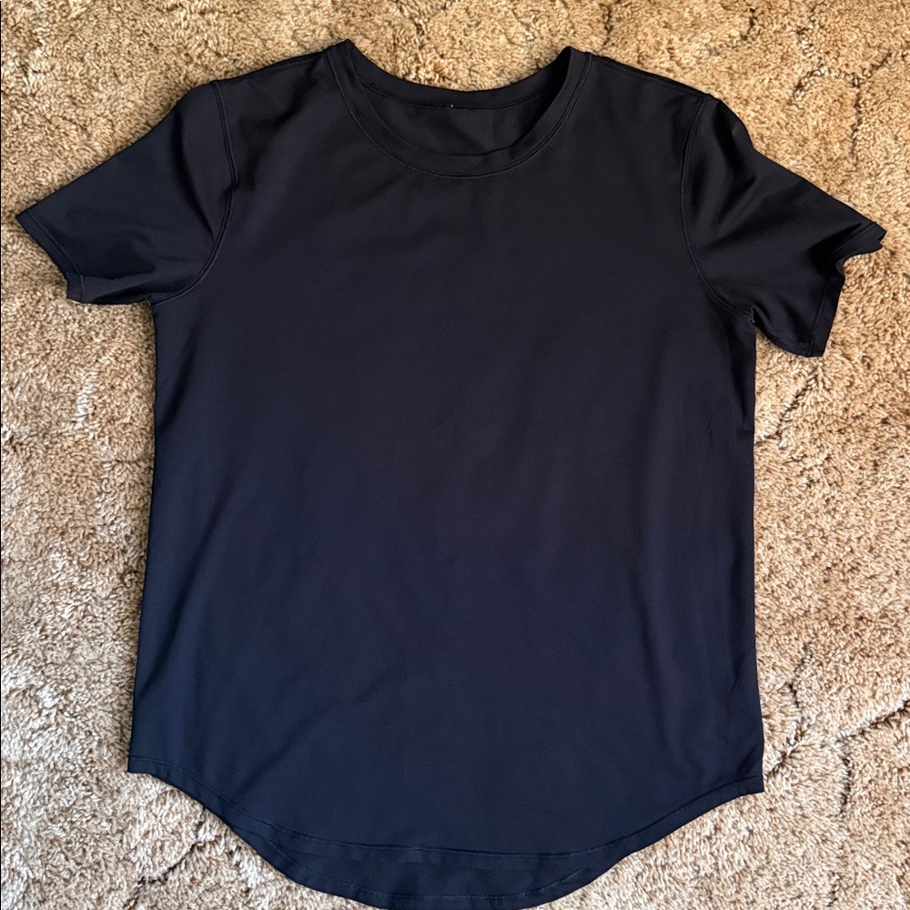 Black Short Sleeve T-Shirt Lululemon Size 4